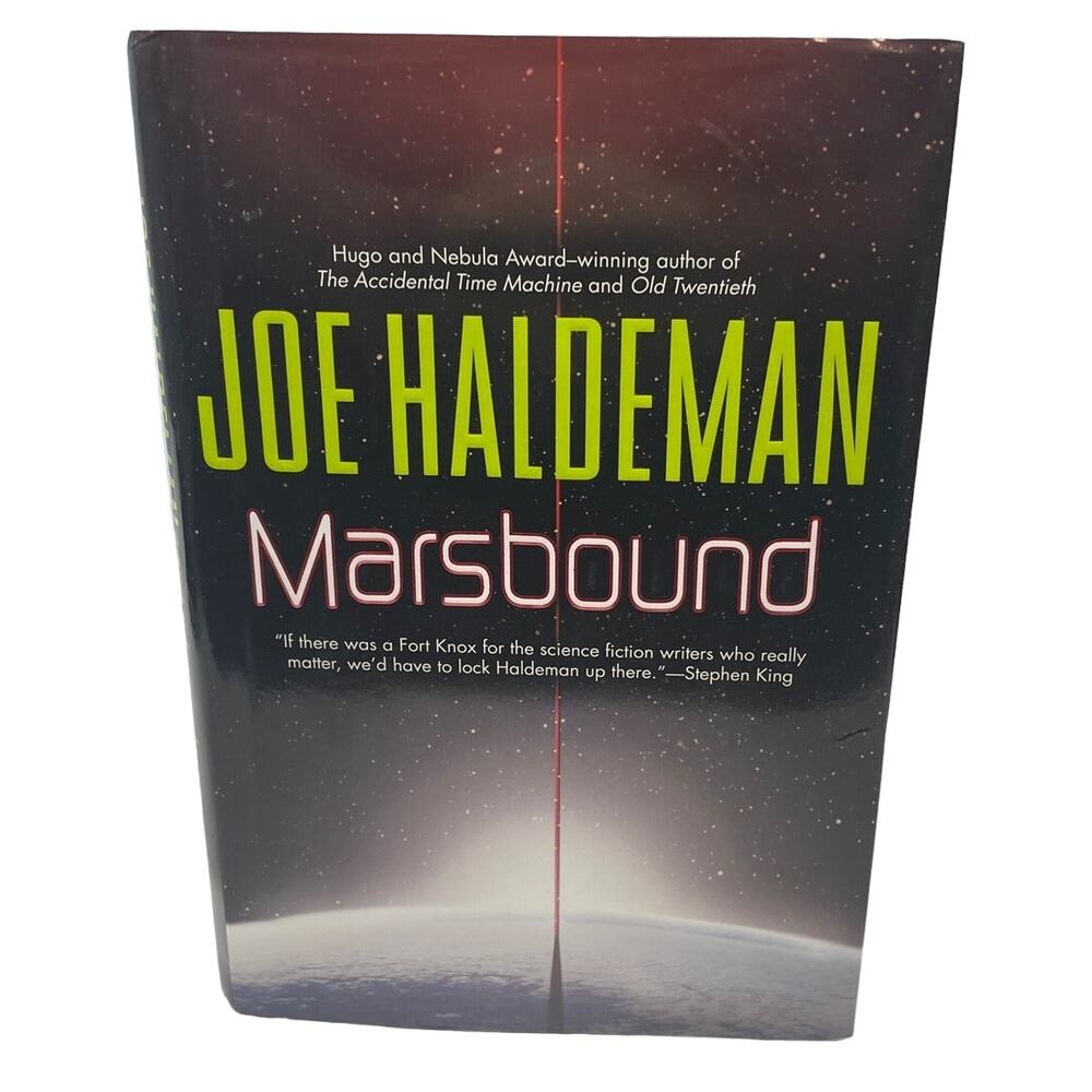 2008 Marsbound Science Fiction Hardback Fiction Novel by Joe Haldeman